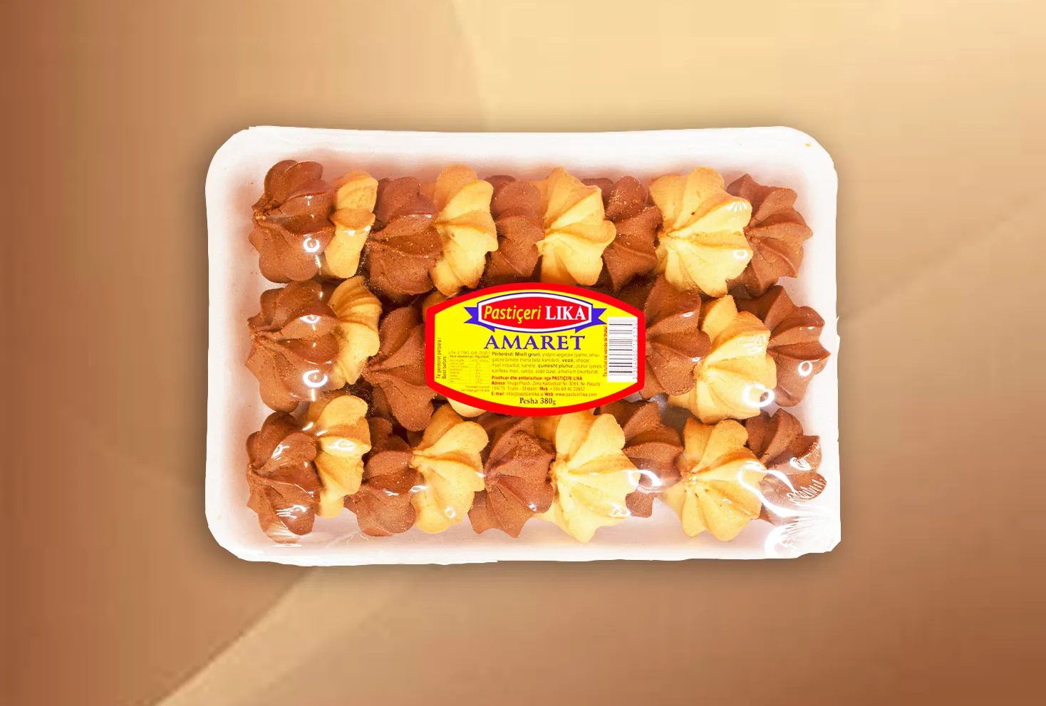 Flower-Shaped Amaretti 380 gr