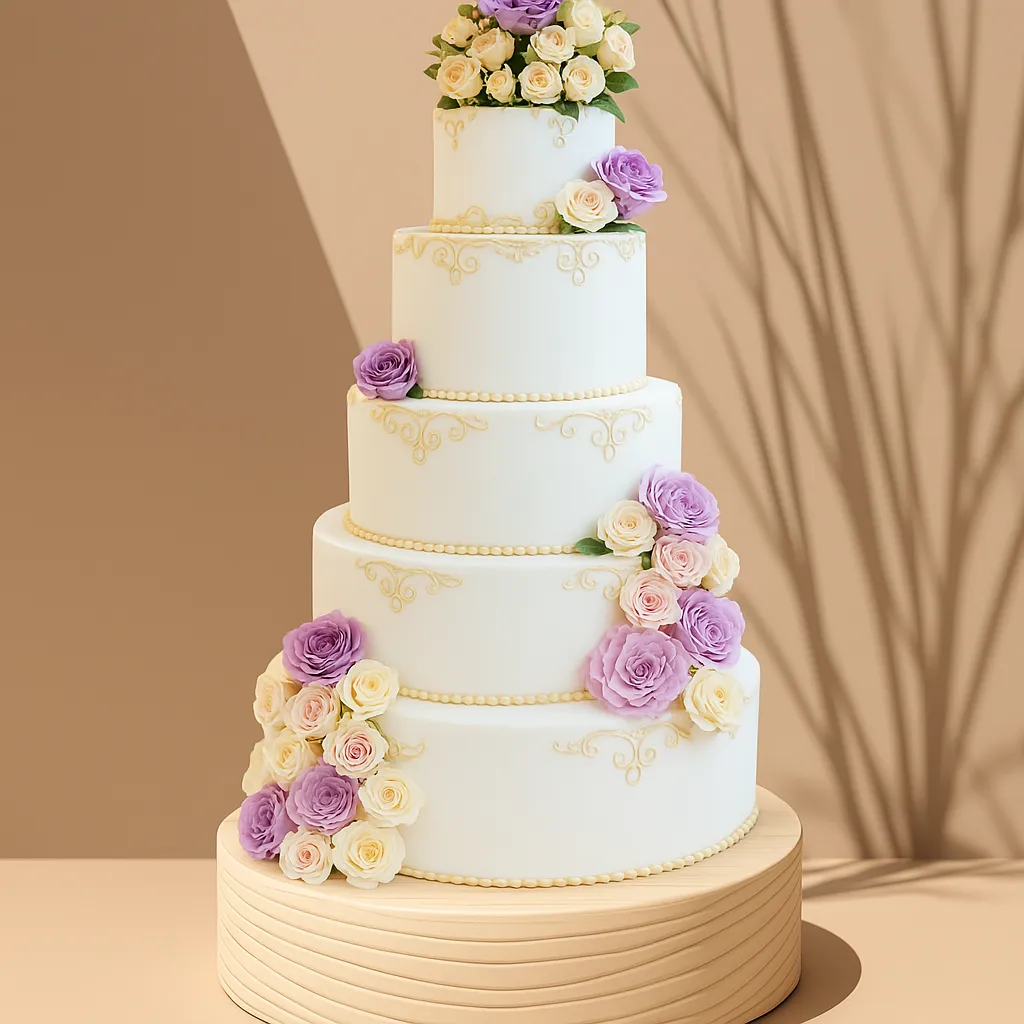 Tortë Elegante Dasme