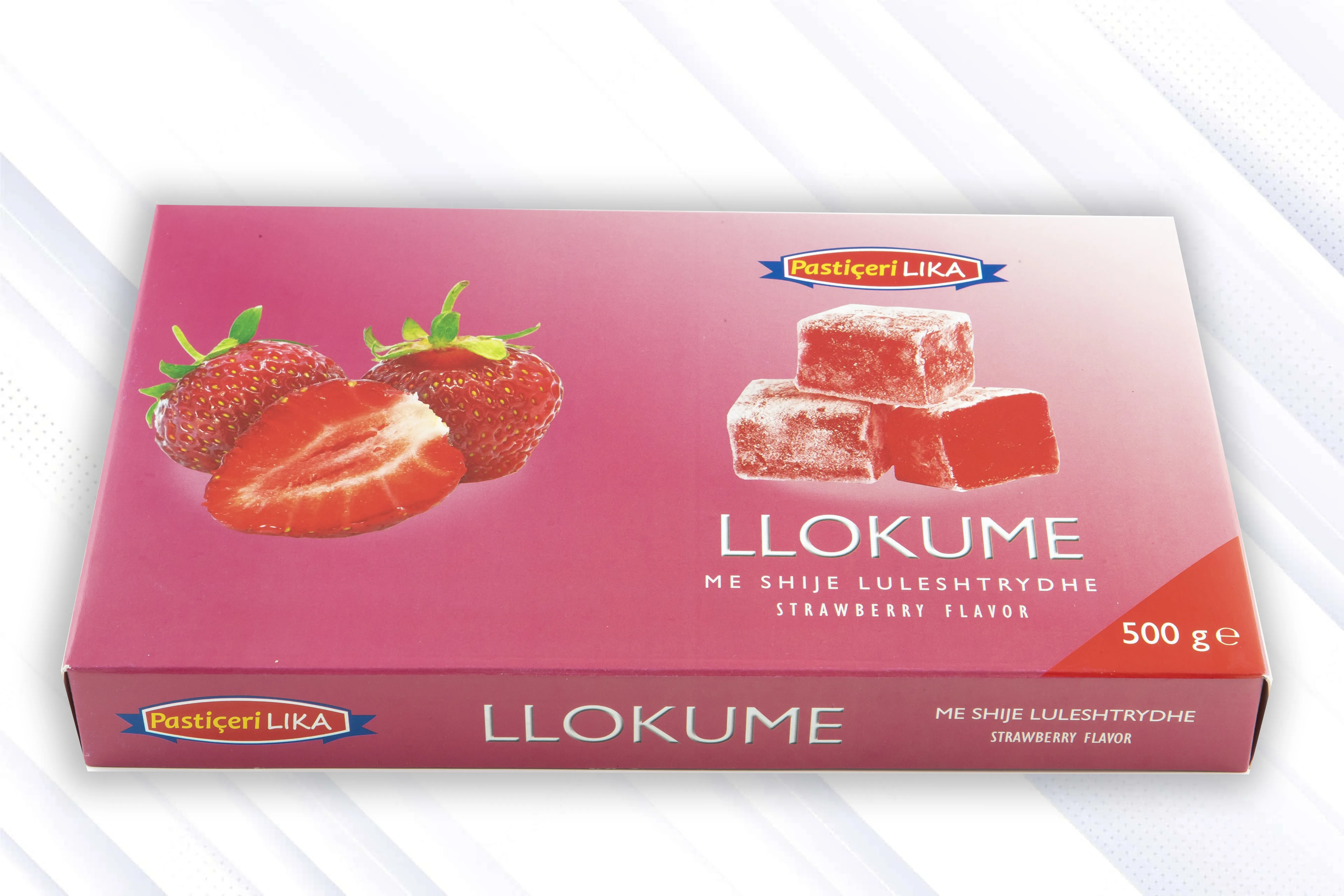Llokume 500 gr me Luleshtrydhe