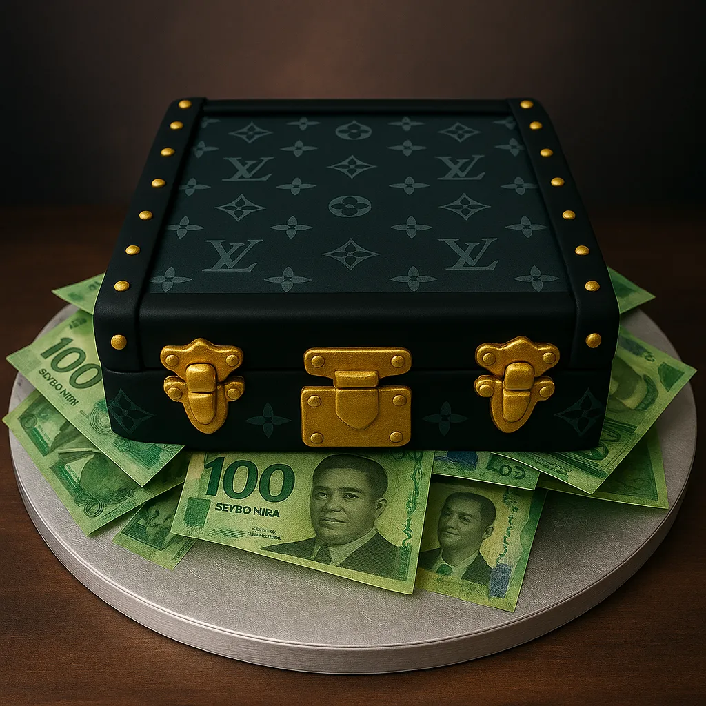 Luxury Briefcase Cake