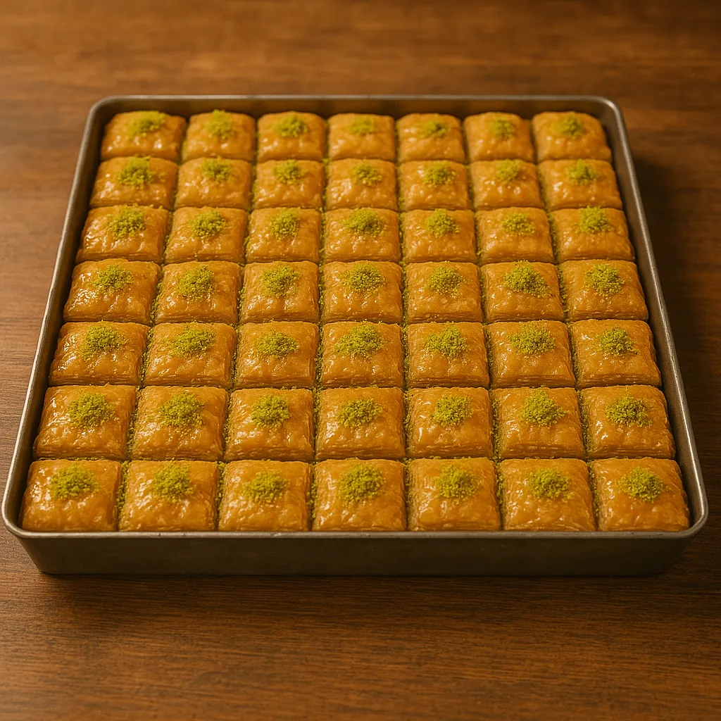 Bakllava me Pistachio