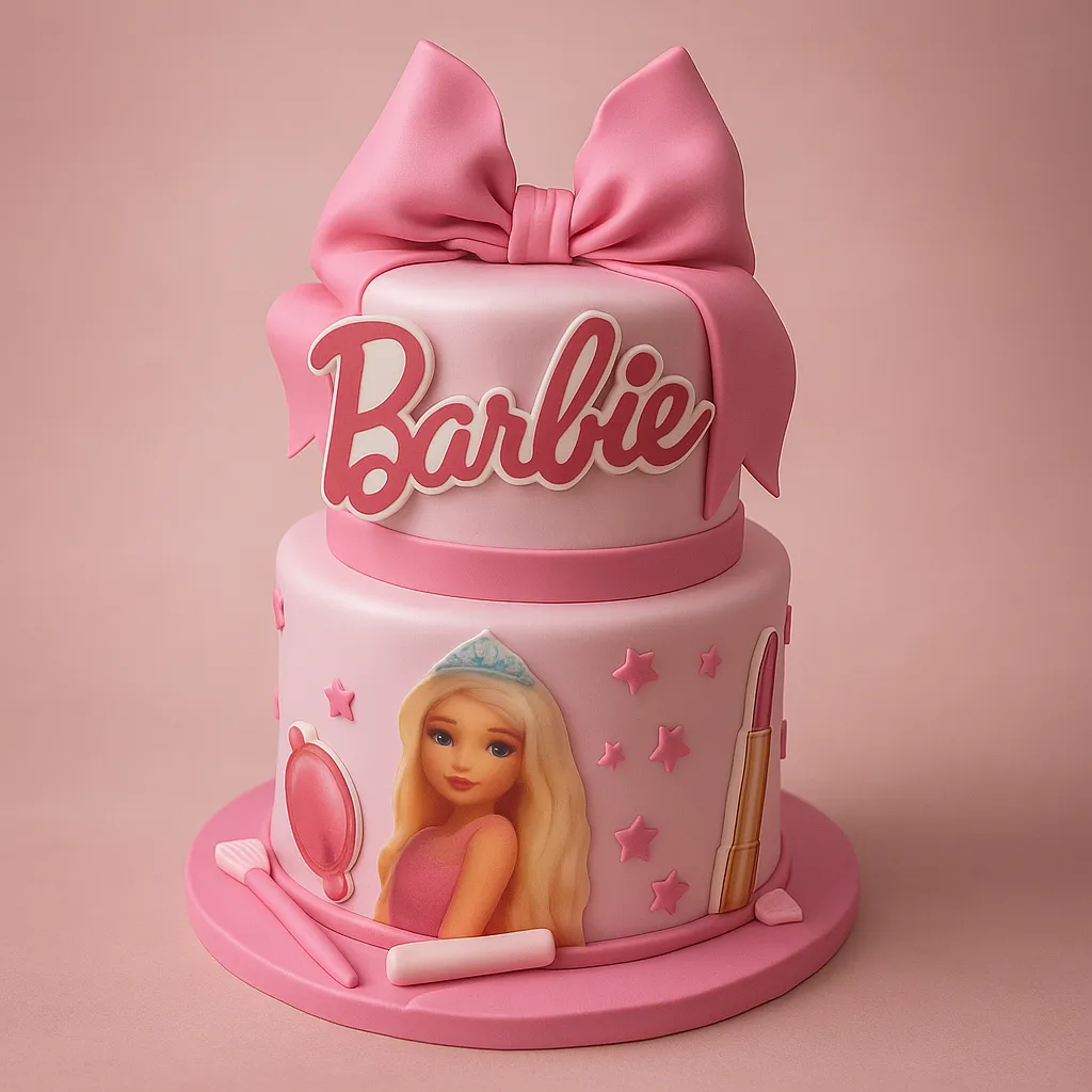 Tortë ditëlindje Barbie