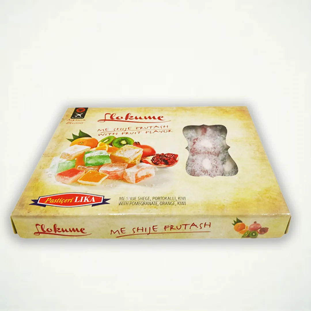 Llokume me fruta 550 gr