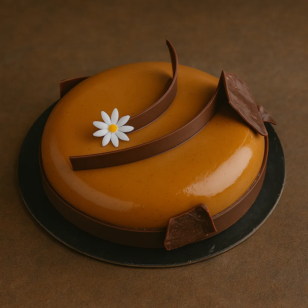 Tortë Karameli me Çokollatë